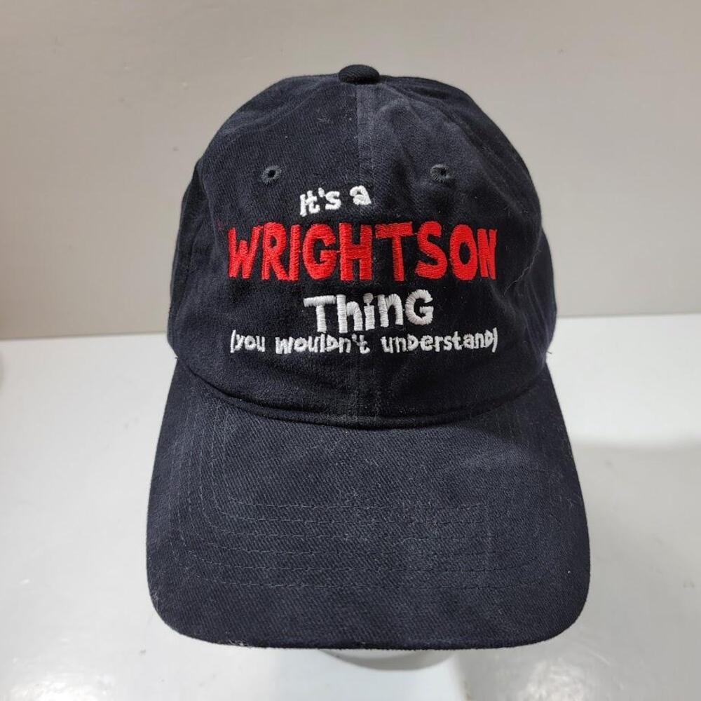Wrightson Hat Cap Strap Back Embroidered Slogan Thing You Wouldn't Understand
